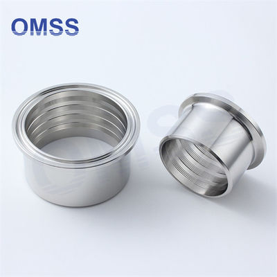 3A Acessórios sanitários Tri-clamp expansão Ferrule 14RMP SS304 1.5 &quot;aço inoxidável
