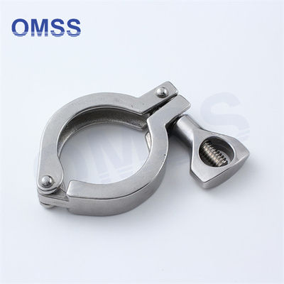 Acoplamento Tri-Clamp Clover de aço inoxidável sanitário SS304 3A 1&quot; 2&quot; 1.5&quot;