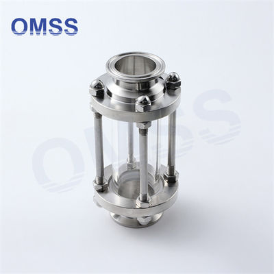 Triclamp visão vidro sanitário tanque Sede vidro aço inoxidável SS304 SS316l solda NPR vedação