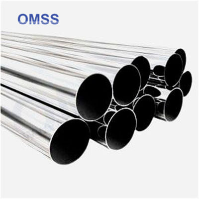 Tubo sanitário de aço inoxidável de qualidade alimentar AiSi ASTM 304 304l 316L Lâmina de espelho Inox