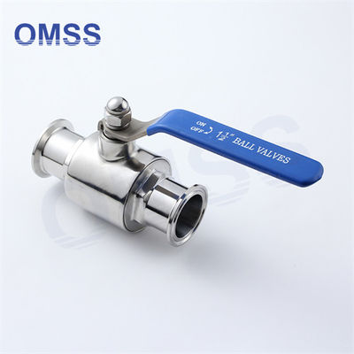 1/2&quot;-12&quot; Balão Valva Sanitária Prensada Balão de Aço Inoxidável Npt Valve para Bebidas