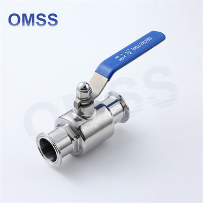 1/2&quot;-12&quot; Balão Valva Sanitária Prensada Balão de Aço Inoxidável Npt Valve para Bebidas
