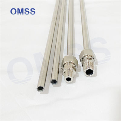 316L EP Fittings Fittings de tubos ultra limpos Tubos capilares de aço inoxidável de 1 mm com fio macho ou fêmea