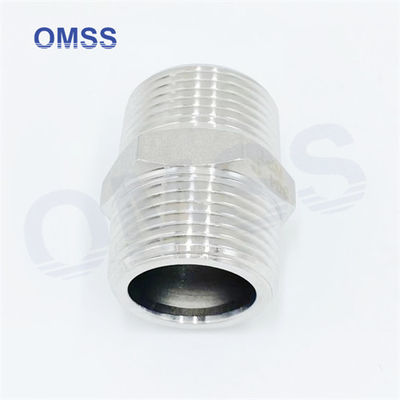 304 de aço inoxidável Hex Nipple masculino feminino cotovelo Industrial Tubos de acessórios Hexagon Nipple