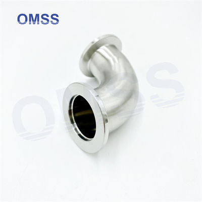 Fittings de vácuo KF 25 de aço inoxidável Fittings de flange de vácuo de cotovelo de 90 graus