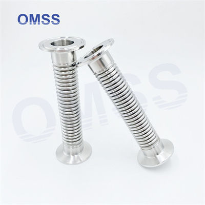 KF16 aço inoxidável KF Vacuo flexível Bellows com ISO KF CF flange