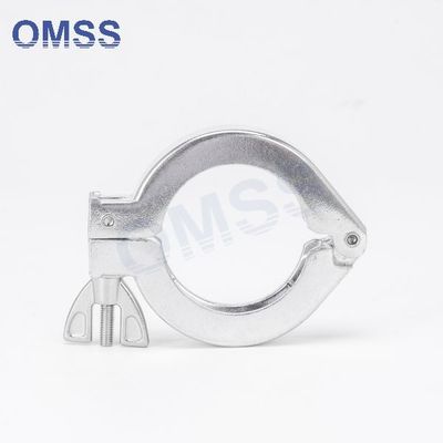 Fitação de vácuo de pinha única KF KF16 KF25 KF40 KF50 Tri-clamp de vácuo de alumínio